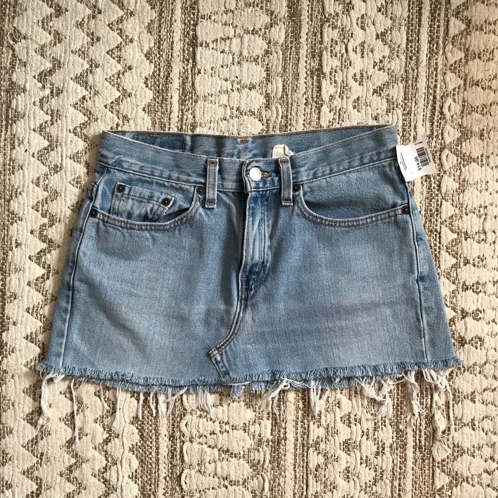 Levis Denim Mini-Skirt